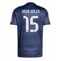 Real Madrid Arda Guler #15 Vonkajší futbalový dres 2025-26 Krátky Rukáv